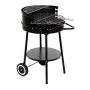 Barbecue a Carboni con Ruote DKD Home Decor Nero Metallo Plastica 59 x 49,5 x 82 cm di DKD Home Decor, Barbecue all'aperto - ...