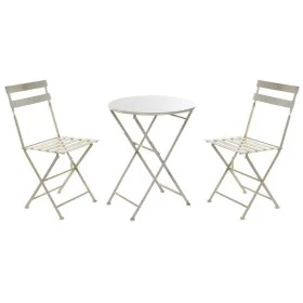 Conjunto de Mesa con 2 Sillas DKD Home Decor 80 cm 60 x 60 x 70 cm de DKD Home Decor, Conjuntos de muebles de jardín - Ref: S...