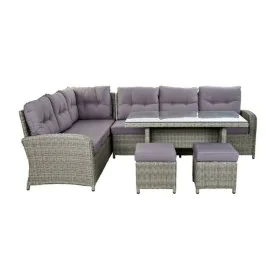 Conjunto de Sofá y Mesa DKD Home Decor Exterior 267 x 204 x 90 cm (4 pcs) de DKD Home Decor, Conjuntos de muebles de jardín -...