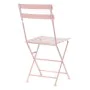 Ensemble Table + 2 Chaises DKD Home Decor MB-177410 Rose 60 x 60 x 75 cm (3 pcs) de DKD Home Decor, Salons de jardin - Réf : ...