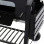 Coal Barbecue with Cover and Wheels DKD Home Decor Black Metal Steel 140 x 60 x 108 cm (140 x 60 x 108 cm) by DKD Home Decor,...