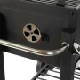 Coal Barbecue with Cover and Wheels DKD Home Decor Black Metal Steel 140 x 60 x 108 cm (140 x 60 x 108 cm) by DKD Home Decor,...