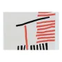 Cuadro DKD Home Decor Lines Abstracto Moderno 35 x 3 x 45 cm (4 Unidades) de DKD Home Decor, Impresiones sobre lienzo - Ref: ...