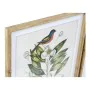 Painting DKD Home Decor Bird 55 x 2,5 x 70 cm Tropical Birds (4 Pieces) by DKD Home Decor, Prints on Canvas - Ref: S3013588, ...