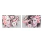 Cadre DKD Home Decor Girl Fleurs 120 x 3 x 80 cm Moderne (2 Unités) de DKD Home Decor, Impressions sur toile - Réf : S3013613...