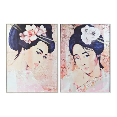 Cadre DKD Home Decor CU-179961 Oriental 103,5 x 4,5 x 144 cm (2 Unités) de DKD Home Decor, Impressions sur toile - Réf : S301...