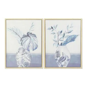 Painting DKD Home Decor Vase 60 x 4 x 80 cm Oriental (2 Units) by DKD Home Decor, Prints on Canvas - Ref: S3013725, Price: 80...