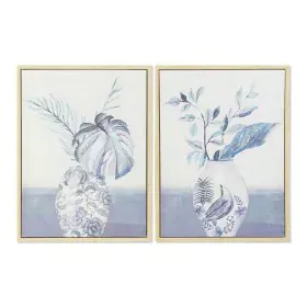 Painting DKD Home Decor Vase 60 x 4 x 80 cm Oriental (2 Units) by DKD Home Decor, Prints on Canvas - Ref: S3013725, Price: 71...