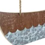 Decoración Colgante DKD Home Decor Velero Marrón Multicolor Mediterráneo 40 x 2 x 43 cm (2 Unidades) de DKD Home Decor, Adorn...