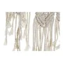 Espelho de parede DKD Home Decor ES-171097 75 x 2 x 75 cm Madeira Branco Macramé Boho de DKD Home Decor, Espelhos de parede -...