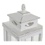 Farol DKD Home Decor Blanco Cristal Pino (22.5 x 22.5 x 47 cm) de DKD Home Decor, Candelabros y portavelas - Ref: S3014042, P...