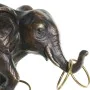 Deko-Figur DKD Home Decor FD-181242 Elefant Schwarz Gold Metall Harz Moderne (31 x 13 x 41 cm) von DKD Home Decor, Sammlerstü...