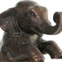 Figura Decorativa DKD Home Decor Metal Resina Elefante (30 x 12 x 37 cm) de DKD Home Decor, Colecionáveis - Ref: S3014095, Pr...