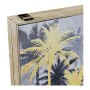 Tampas DKD Home Decor 8424001698615 Contador Palmeiras Preto Dourado Madeira Madeira MDF 2 Unidades 46,5 x 6 x 31 cm de DKD H...