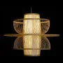 Ceiling Light DKD Home Decor Bamboo (65 x 65 x 50 cm) by DKD Home Decor, Pendant Lights - Ref: S3014501, Price: 95,81 €, Disc...