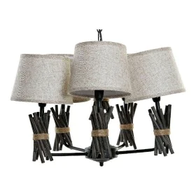 Candeeiro de teto DKD Home Decor Poliéster Metal (55 x 55 x 100 cm) de DKD Home Decor, Iluminação suspensa - Ref: S3014543, P...