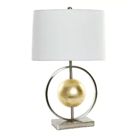 Desk lamp DKD Home Decor 8424001806843 White Golden Silver Metal 60 W 220 V 40 x 22 x 64 cm by DKD Home Decor, Bedside and Ta...