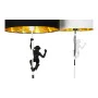 Floor Lamp DKD Home Decor 8424001827312 44 x 44 x 166 cm Black Golden Metal White Resin 220 V 50 W (2 Units) by DKD Home Deco...