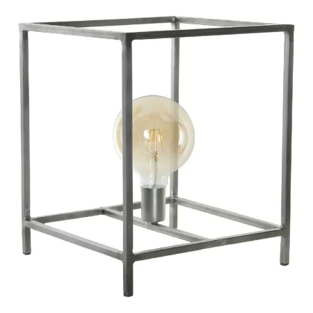 Lámpara de Mesa DKD Home Decor Metal Gris oscuro (33 x 33 x 40 cm) de DKD Home Decor, Lámparas de mesa y mesilla de noche - R...