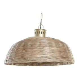 Suspension DKD Home Decor Marron Multicouleur Doré Métal osier 50 W 220 V 74 x 74 x 47 cm de DKD Home Decor, Suspensions - Ré...