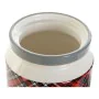 Tin DKD Home Decor Black Red Grey 15 x 15 x 22 cm by DKD Home Decor, Food storage - Ref: S3014882, Price: 12,71 €, Discount: %