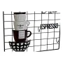 Décoration murale DKD Home Decor Coffee Blanc Noir Vintage 30 x 4 x 38 cm de DKD Home Decor, Objets de décoration - Réf : S30...