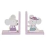 Bookend DKD Home Decor LD-173251 12,5 x 9,5 x 14,5 cm Mouse Children's MDF Wood (2 Units) by DKD Home Decor, Bookends - Ref: ...