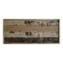 Portafoto DKD Home Decor Marrone Legno Legno MDF Naturale 55 x 2,5 x 24 cm (12 Unità) di DKD Home Decor, Cornici da parete e ...