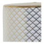 Mesa auxiliar DKD Home Decor Blanco Porcelana Dorado (33 x 33 x 42 cm) de DKD Home Decor, Mesas - Ref: S3015246, Precio: 84,7...