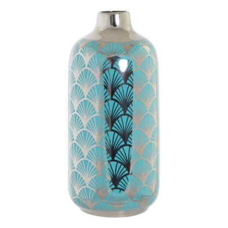 Vase DKD Home Decor Porcelain Turquoise Oriental (15 x 15 x 41.5 cm) by DKD Home Decor, Vases - Ref: S3015271, Price: 38,71 €...