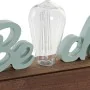 Figura Decorativa DKD Home Decor Beach LED Verde Azul marino Mediterráneo 34 x 8 x 16 cm (2 Unidades) de DKD Home Decor, Ador...