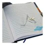 Diary with accessories DKD Home Decor Blue 23 x 5 x 18,3 cm by DKD Home Decor, Diaries - Ref: S3015521, Price: 5,90 €, Discou...