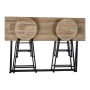 Conjunto de mesa com 4 cadeiras DKD Home Decor 141,5 x 151 x 86,5 cm (5 pcs) de DKD Home Decor, Conjuntos de mobiliário de ja...