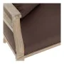 Divano DKD Home Decor Marrone Lino Legno d'albero della gomma Tradizionale (122 x 69 x 72 cm) di DKD Home Decor, Divani - Rif...