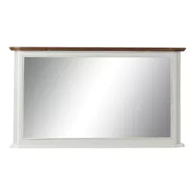 Espelho de parede DKD Home Decor 115 x 6 x 66 cm Cristal Castanho Branco Romântico de DKD Home Decor, Espelhos de parede - Re...