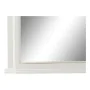 Espelho de parede DKD Home Decor 115 x 6 x 66 cm Cristal Castanho Branco Romântico de DKD Home Decor, Espelhos de parede - Re...