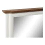 Espelho de parede DKD Home Decor 115 x 6 x 66 cm Cristal Castanho Branco Romântico de DKD Home Decor, Espelhos de parede - Re...