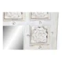 Miroir mural DKD Home Decor Blanc Bois de manguier Décapé (93,5 x 4,7 x 120,3 cm) de DKD Home Decor, Miroirs muraux - Réf : S...