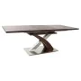 Table de Salle à Manger DKD Home Decor Acier MDF (160 x 90 x 77 cm) de DKD Home Decor, Tables de jardin - Réf : S3015714, Pri...