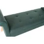 Banquette DKD Home Decor 8424001795512 Naturel Bois Polyester Vert (130 x 44 x 69 cm) de DKD Home Decor, Chaises - Réf : S301...