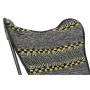 Armchair DKD Home Decor Yellow White Black Multicolour Iron 74 x 65 x 90 cm by DKD Home Decor, Chairs - Ref: S3015925, Price:...