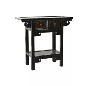 Consola DKD Home Decor Negro Marrón oscuro 85 x 35 x 80 cm de DKD Home Decor, Mesas - Ref: S3015937, Precio: 399,72 €, Descue...