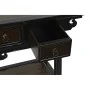 Console DKD Home Decor Preto Catanho escuro 85 x 35 x 80 cm de DKD Home Decor, Jogos de móveis - Ref: S3015937, Preço: 444,13...