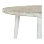 Table d'appoint DKD Home Decor 8424001820115 75 x 75 x 50 cm Doré Métal Blanc Bois de manguier (75 x 75 x 50 cm) de DKD Home ...