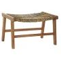 Banqueta DKD Home Decor 65 x 47 x 40 cm Natural Teca Plástico Marrón claro de DKD Home Decor, Sillas - Ref: S3015965, Precio:...