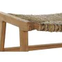 Hocker DKD Home Decor 65 x 47 x 40 cm natürlich Teakholz Kunststoff Hellbraun von DKD Home Decor, Stühle - Ref: S3015965, Pre...