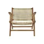 Armchair DKD Home Decor MB-182316 Natural Teak Light brown Rattan (69 x 78 x 68 cm) by DKD Home Decor, Chairs - Ref: S3015966...