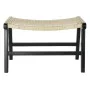 Banquette DKD Home Decor 8424001823192 65 x 47 x 40 cm Naturel Teck Noir de DKD Home Decor, Chaises - Réf : S3015968, Prix : ...