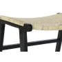 Banquette DKD Home Decor 8424001823192 65 x 47 x 40 cm Naturel Teck Noir de DKD Home Decor, Chaises - Réf : S3015968, Prix : ...