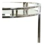 Mesa de apoio DKD Home Decor Cristal Aço Prateado (42 x 42 x 61 cm) de DKD Home Decor, Jogos de móveis - Ref: S3015973, Preço...